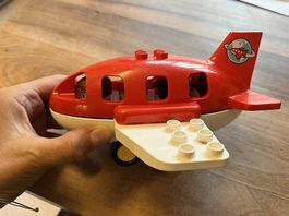 Lego Duplo Flugzeug mit Pilot