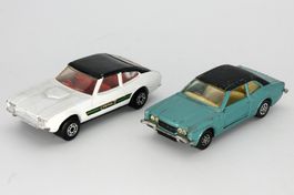 Ford Capri + Cortina (Matchbox/Corgi 1:50)
