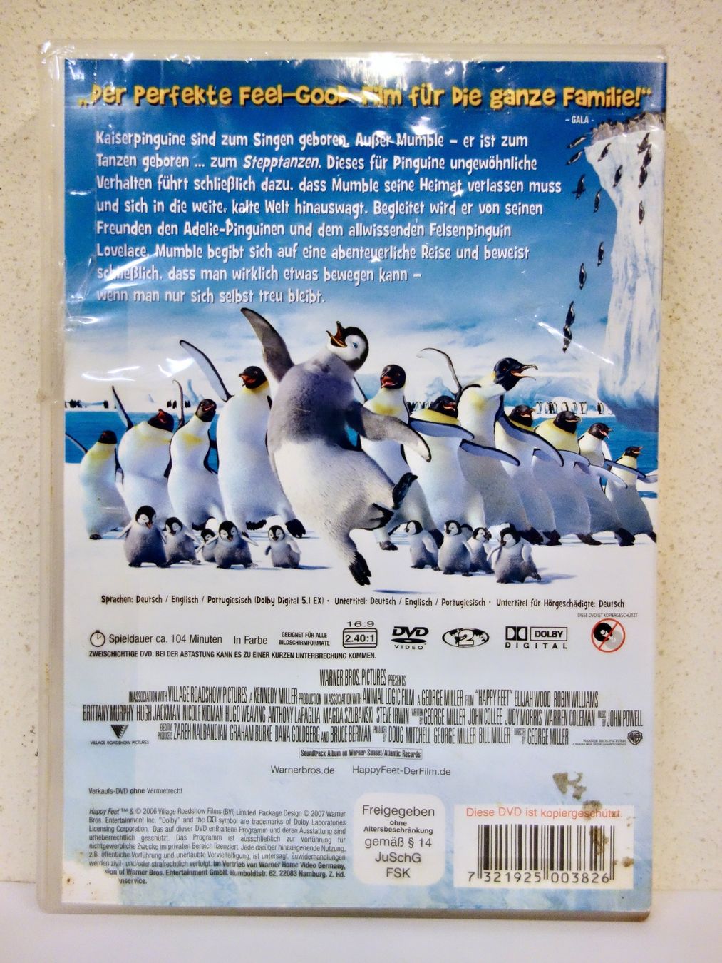 Alle DVDs: DVD HAPPY FEET TRICKFILM – Gebraucht aus Kerzers von wisaundso 1