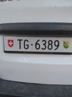 Kontrollschild 4-stellig TG