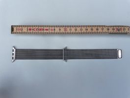 Original Apple Watch Armband Milanaise silber