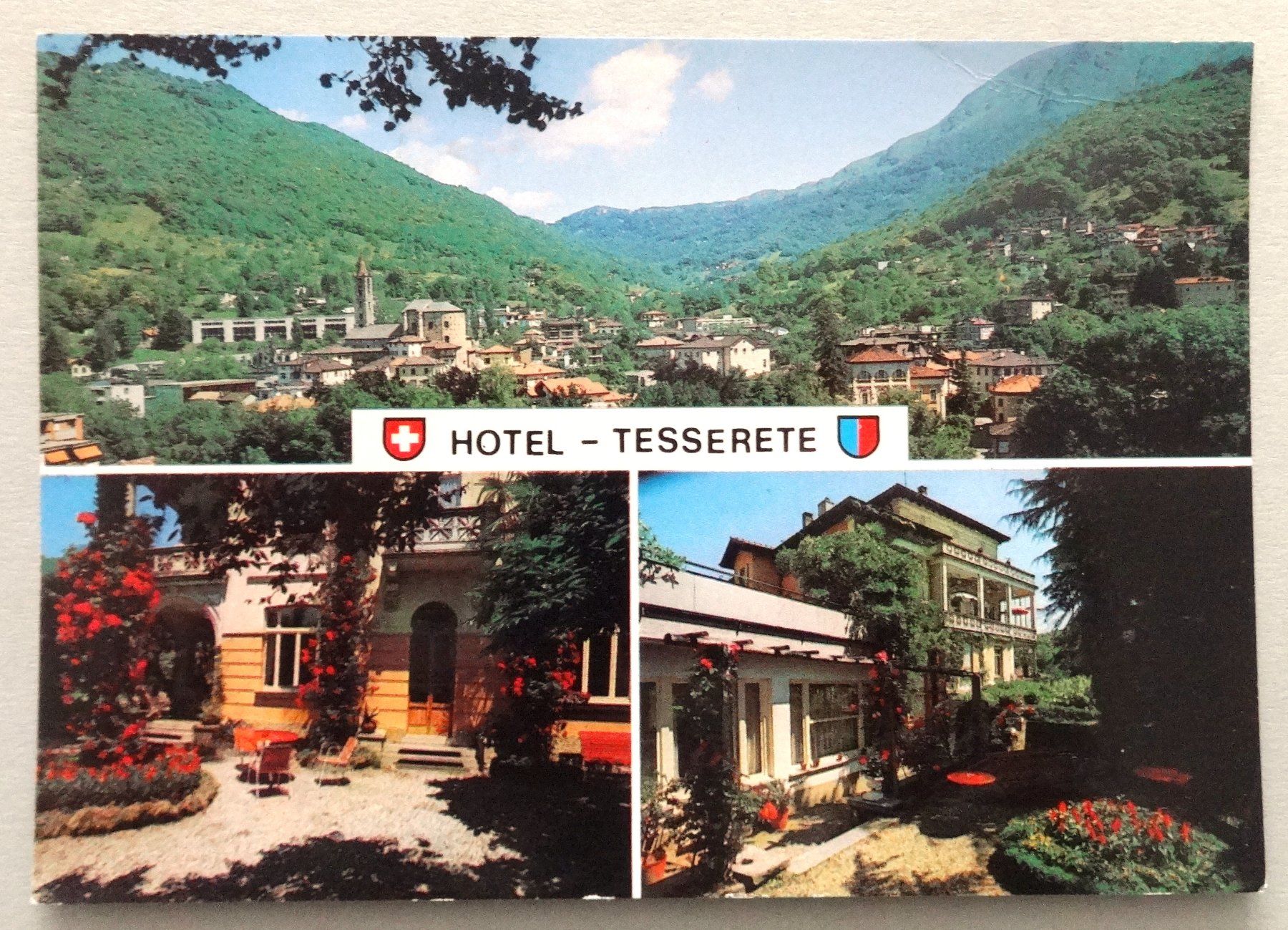 Cartoline postali: Hotel Tesserete, Tesserete-Lugano – Usato da Fétigny venduto da Billy2miny