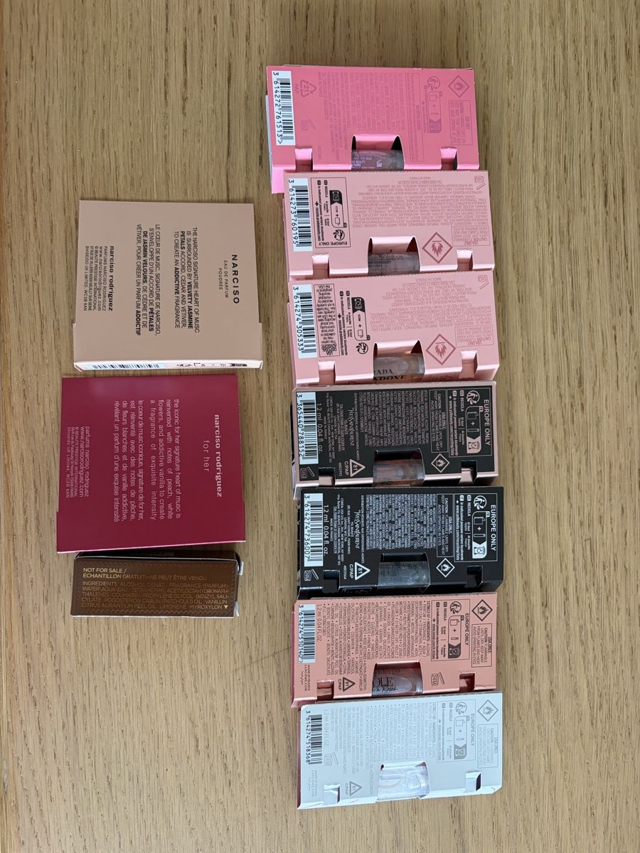 Parfum & Eau de Toilette: 10 Parfümproben  – Neu und originalverpackt aus Basel von ew1_rp7f 1