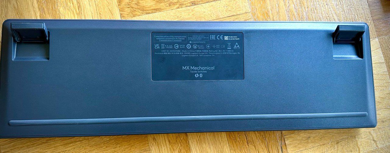 Logitech Tastiere: Clavier Logitech MX Mechanical 100% CH layout – Usato da Genève venduto da Manet 1