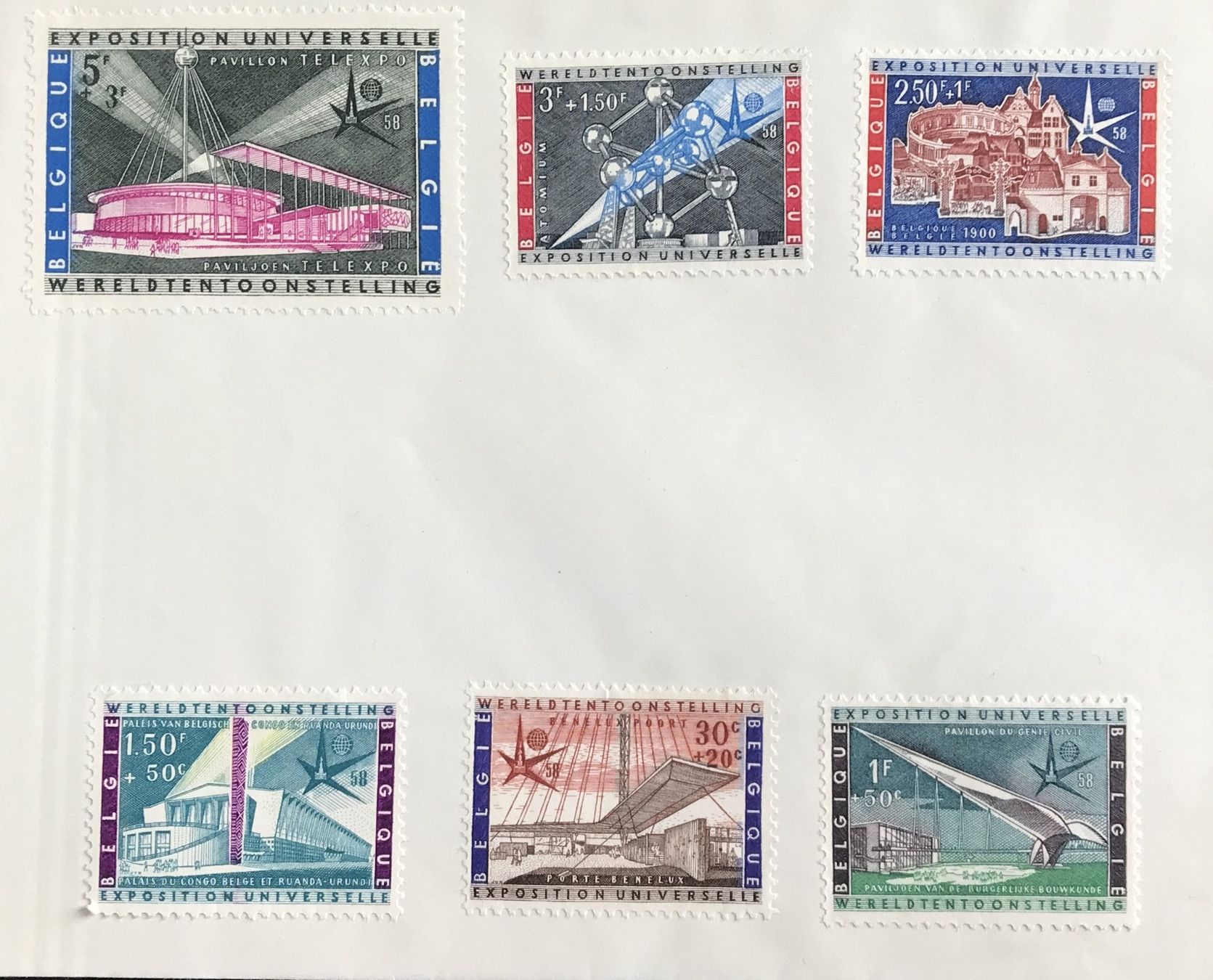 Tutti i francobolli: BRIEFUMSCHLAG BELGIEN – Usato da Ostermundigen venduto da Kari1937