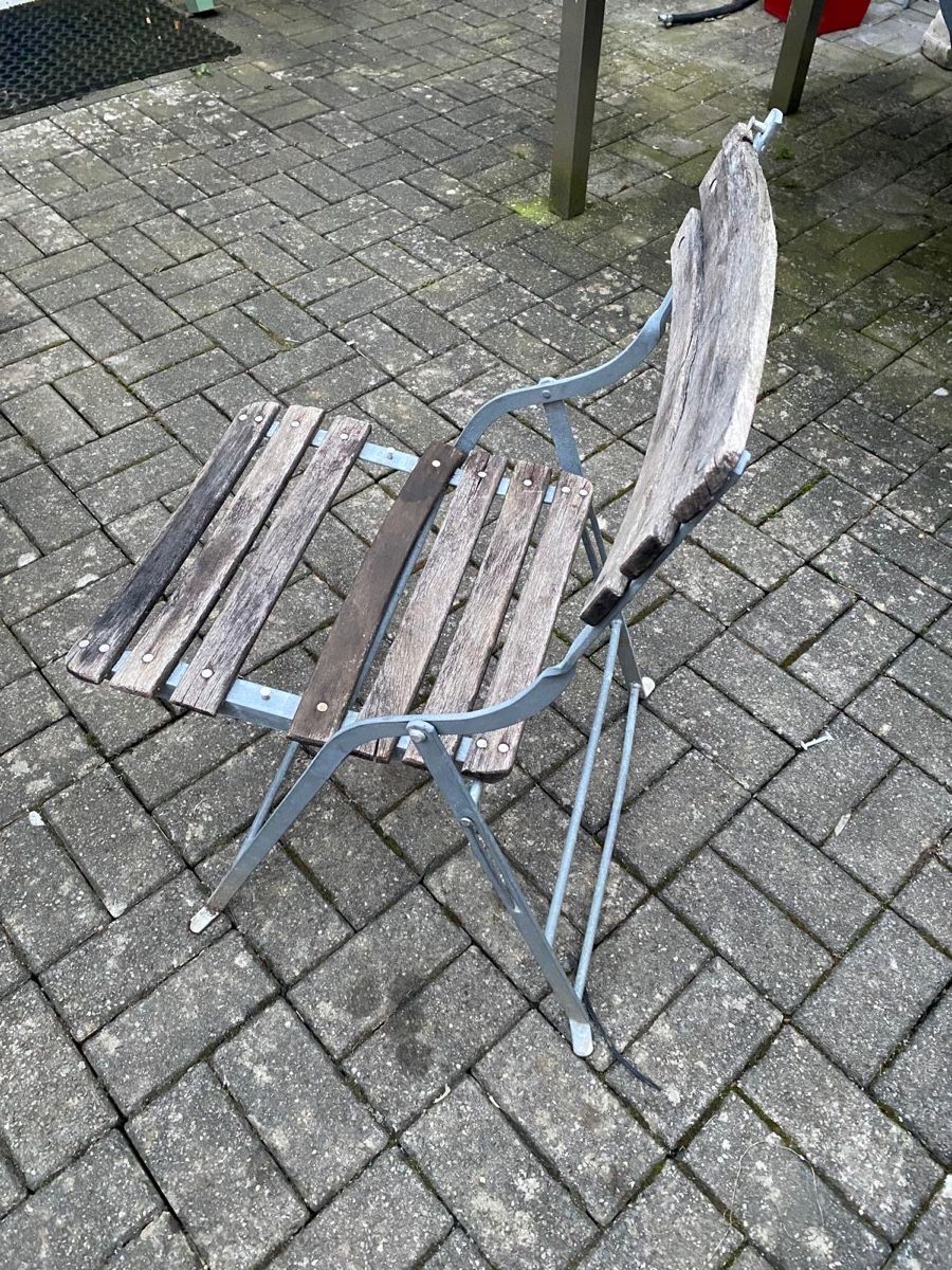 Sedie: Holz Klappstühle vom Gurten – Usato da Aarberg venduto da Jakaro 7