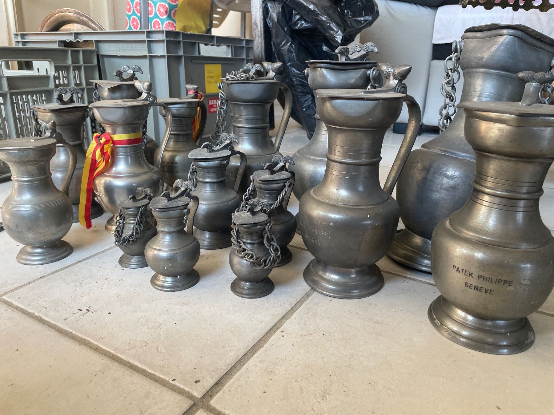 Alle Dekorationen: Lot en étain, vintage – Gebraucht aus Meyrin von jul_km5p 2