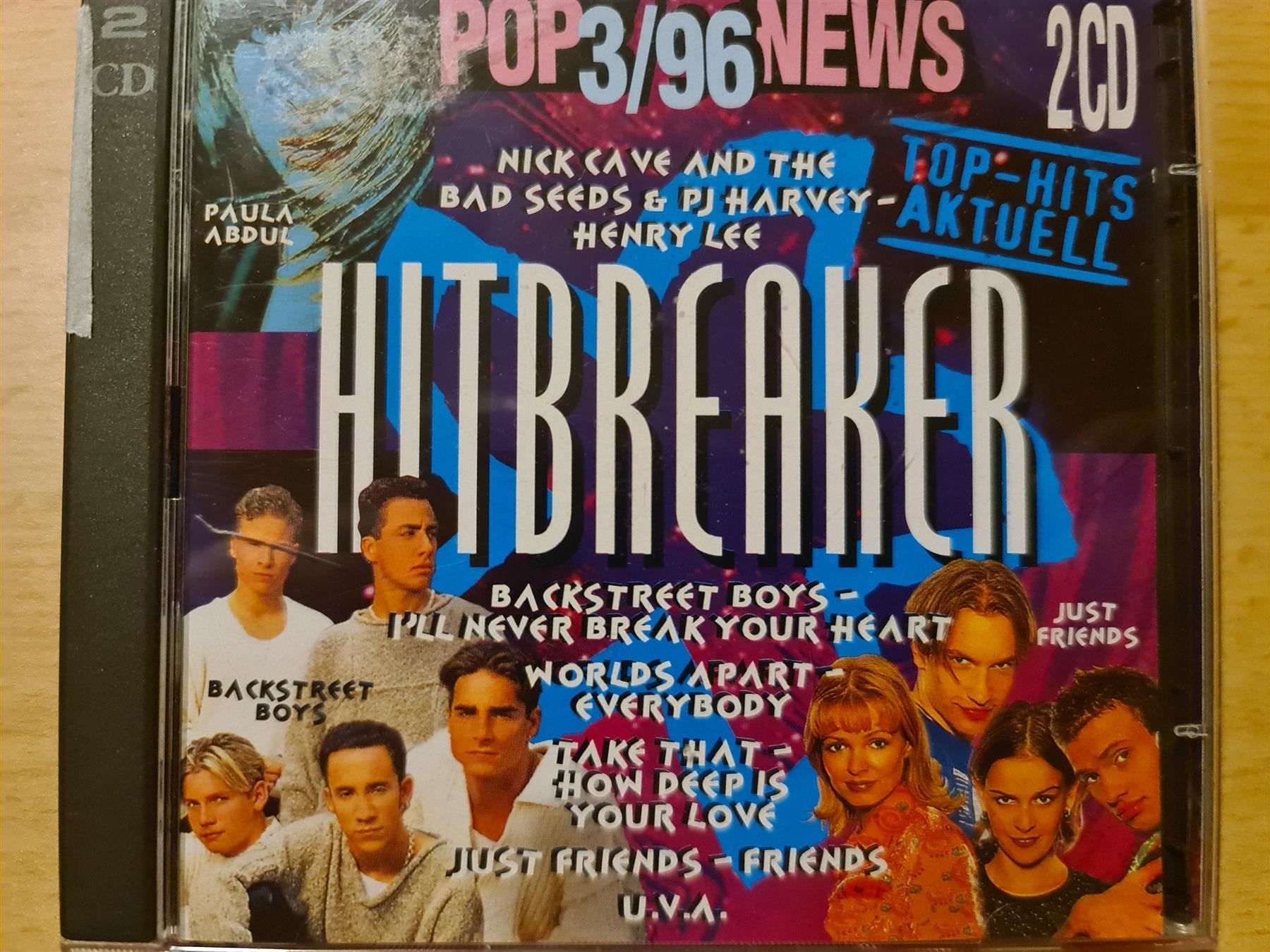 CD: Hitbraker pop 3 / 96 – Usato da Dintikon venduto da Vexi