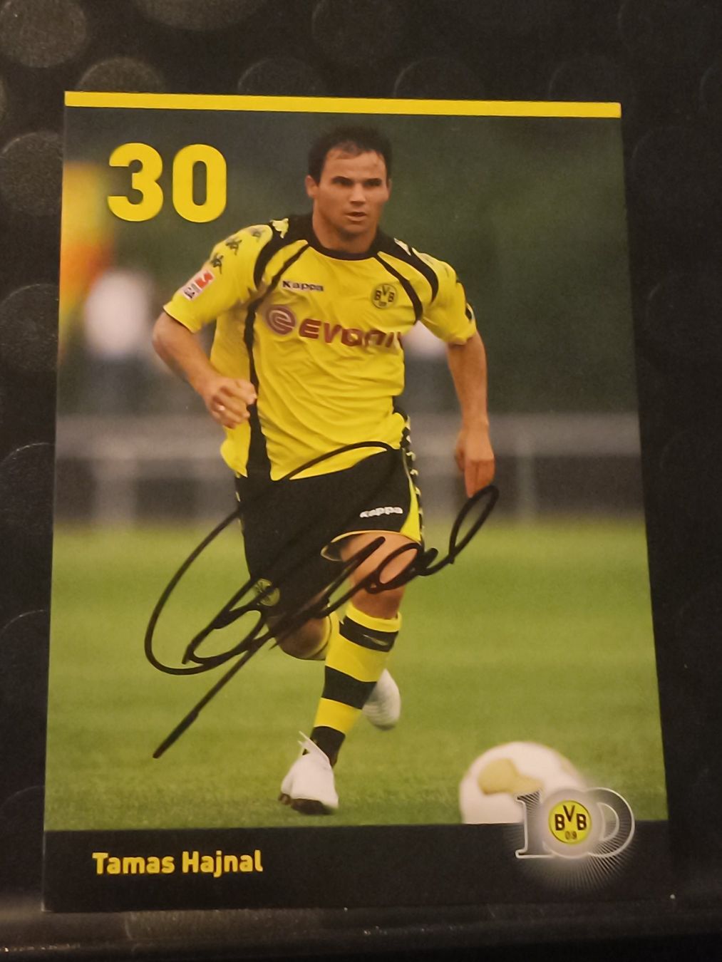Autografi: Thomas Hajnal - BVB - Borussia Dortmund - Handsigniert – Usato da Menziken venduto da Artographs