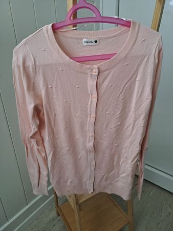 Damen Strickjacke Rosa Grösse L guter Zustand