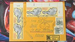 CL32 Enveloppe + Timbre Autriche 1966
