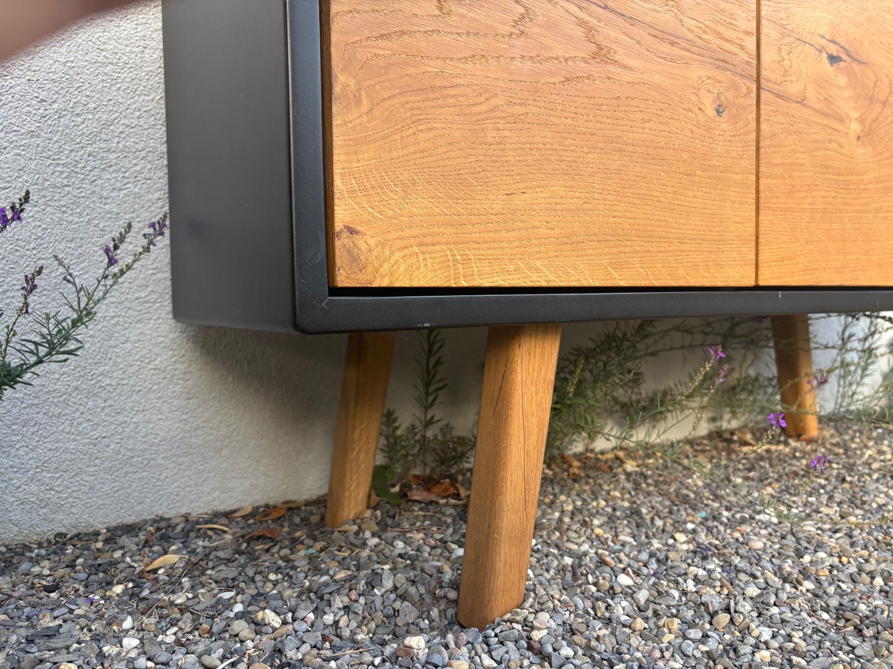 Kommoden: Sideboard Eiche, MDF schwarz 3 Türen Design – Gebraucht aus zürich von mor_b7ws 2