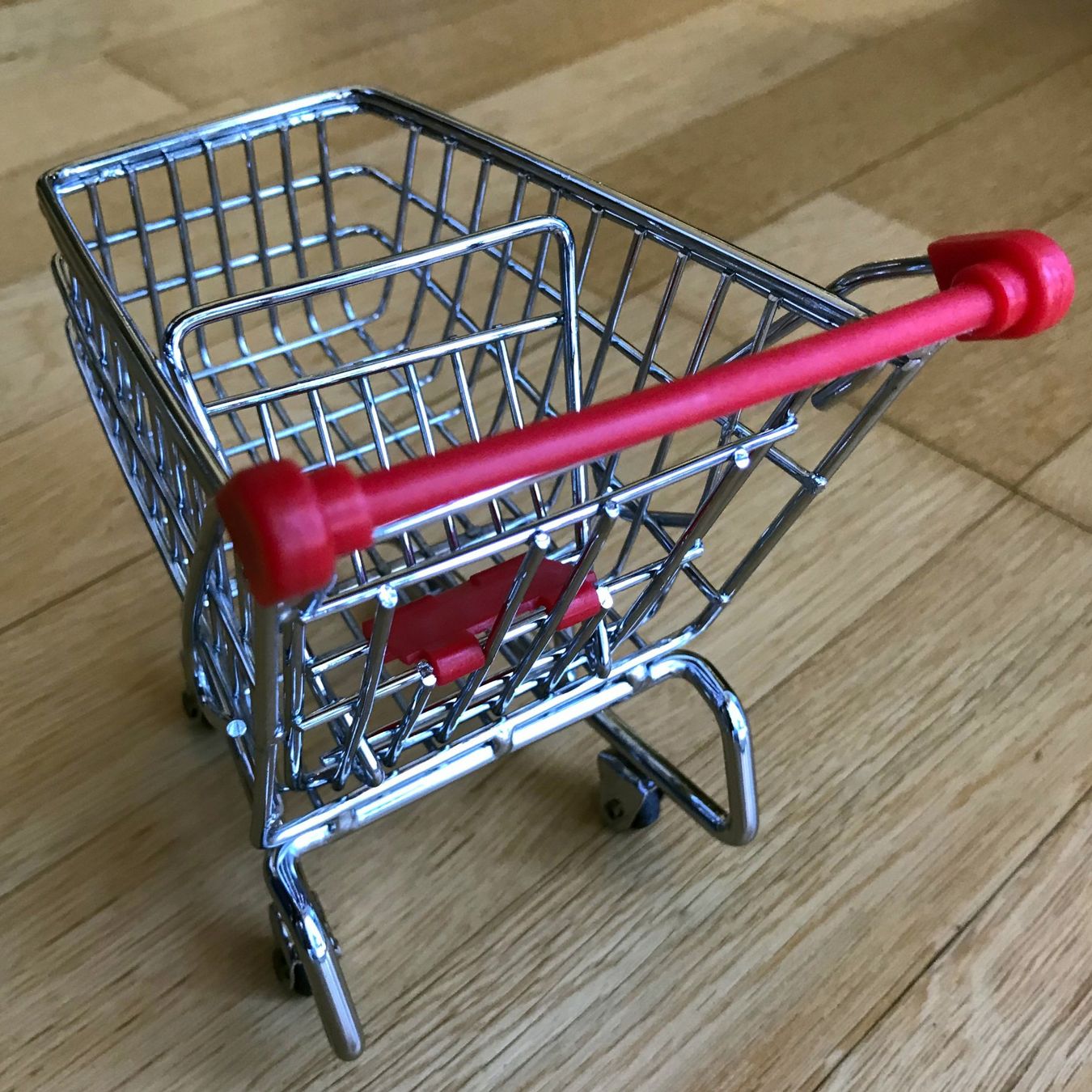 Giocattoli: Mini-Einkaufswagen, Deko, Chromstahl – Usato da Zürich venduto da pet_gcy9 5