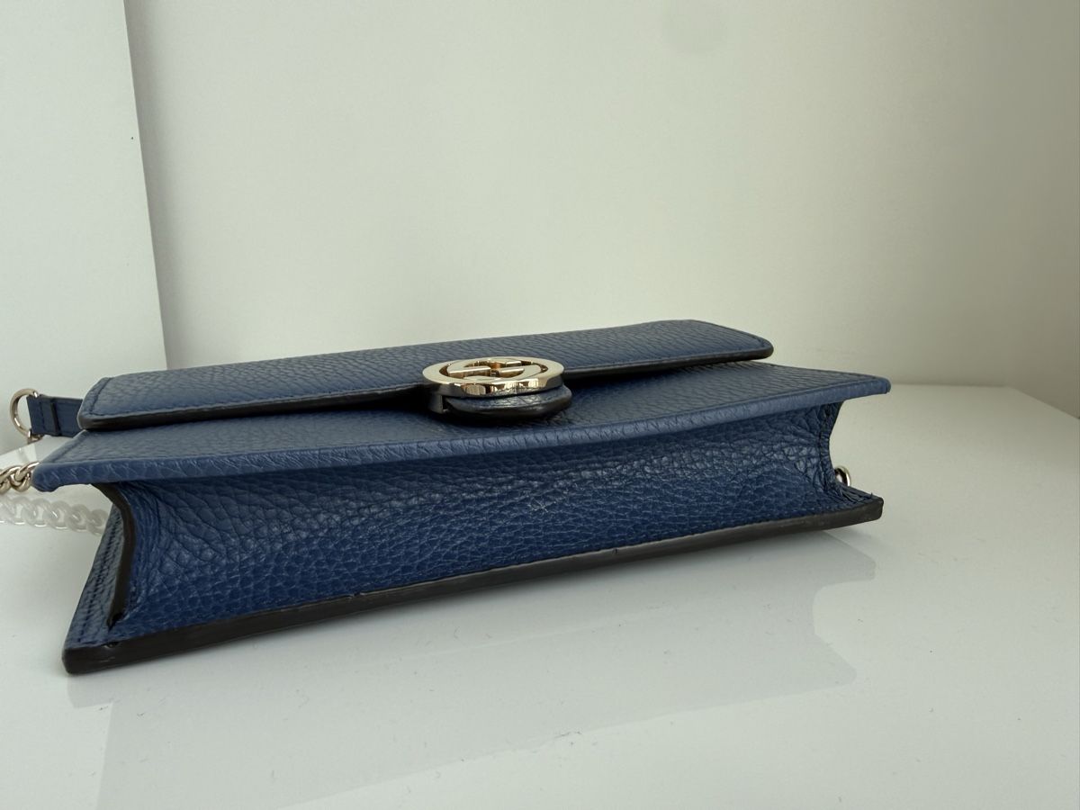 Gucci Taschen für Damen: Gucci GG Interlocking Wallet On Chain – Neu (gemäss Beschreibung) aus Châtelaine von Veradat 2