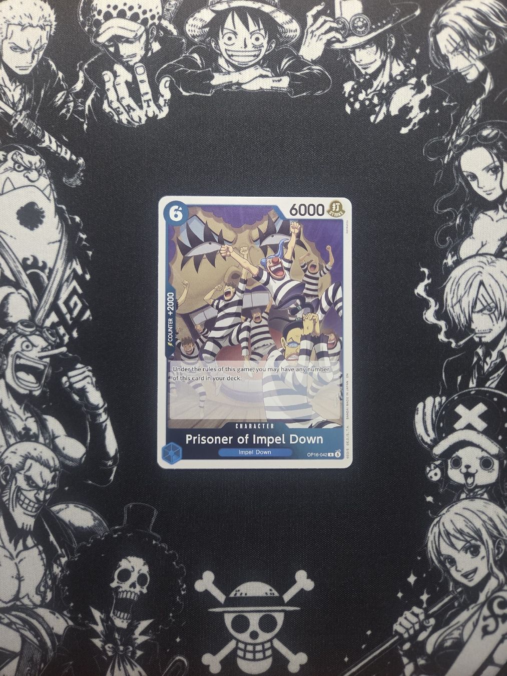Bandai Carte collezionabili: One Piece TCG Prisoner of Impel Down OP16-042 – Usato da Ipsach venduto da Schlatterp