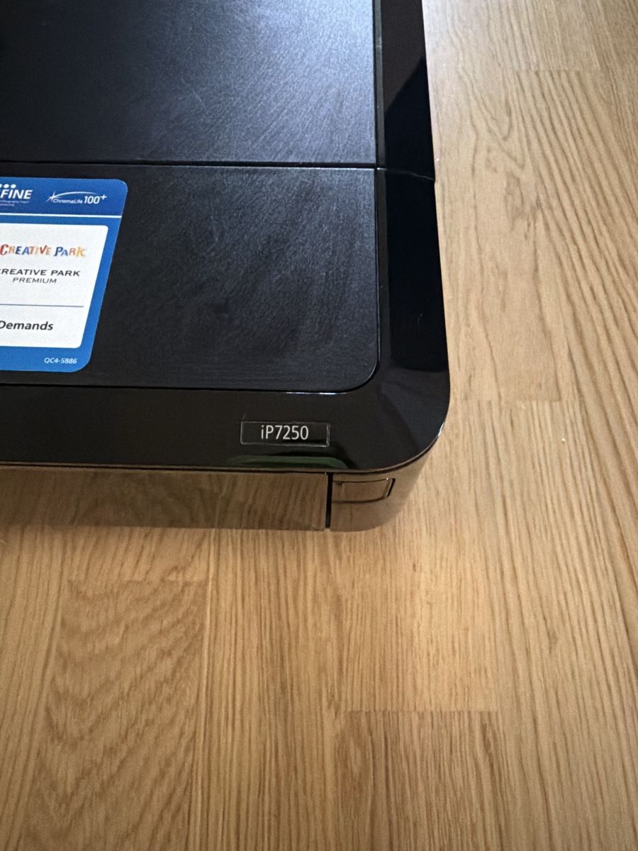 Pixma Imprimantes: Canon PIXMA iP7250 Printer  – D'occasion à Zollikon par Olga_ 1