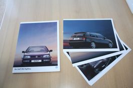 VW Golf VR6 Highline Portfolio Prospekt 5/1997