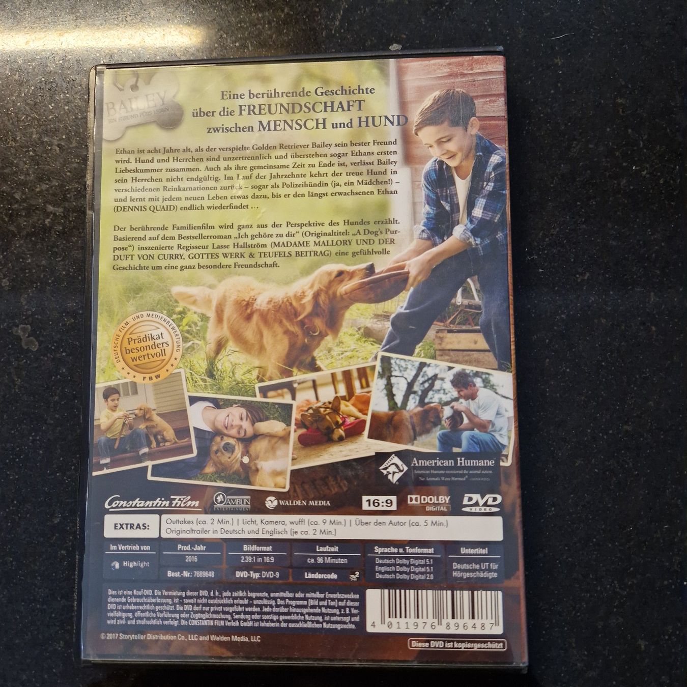 Tutti i DVDs: DVD, Bailey ein freund fürs leben – Usato da Gränichen venduto da sunchi07 1