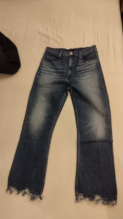 Jeans, Gr. 38, blau&weiss, Set: 3 Stk.