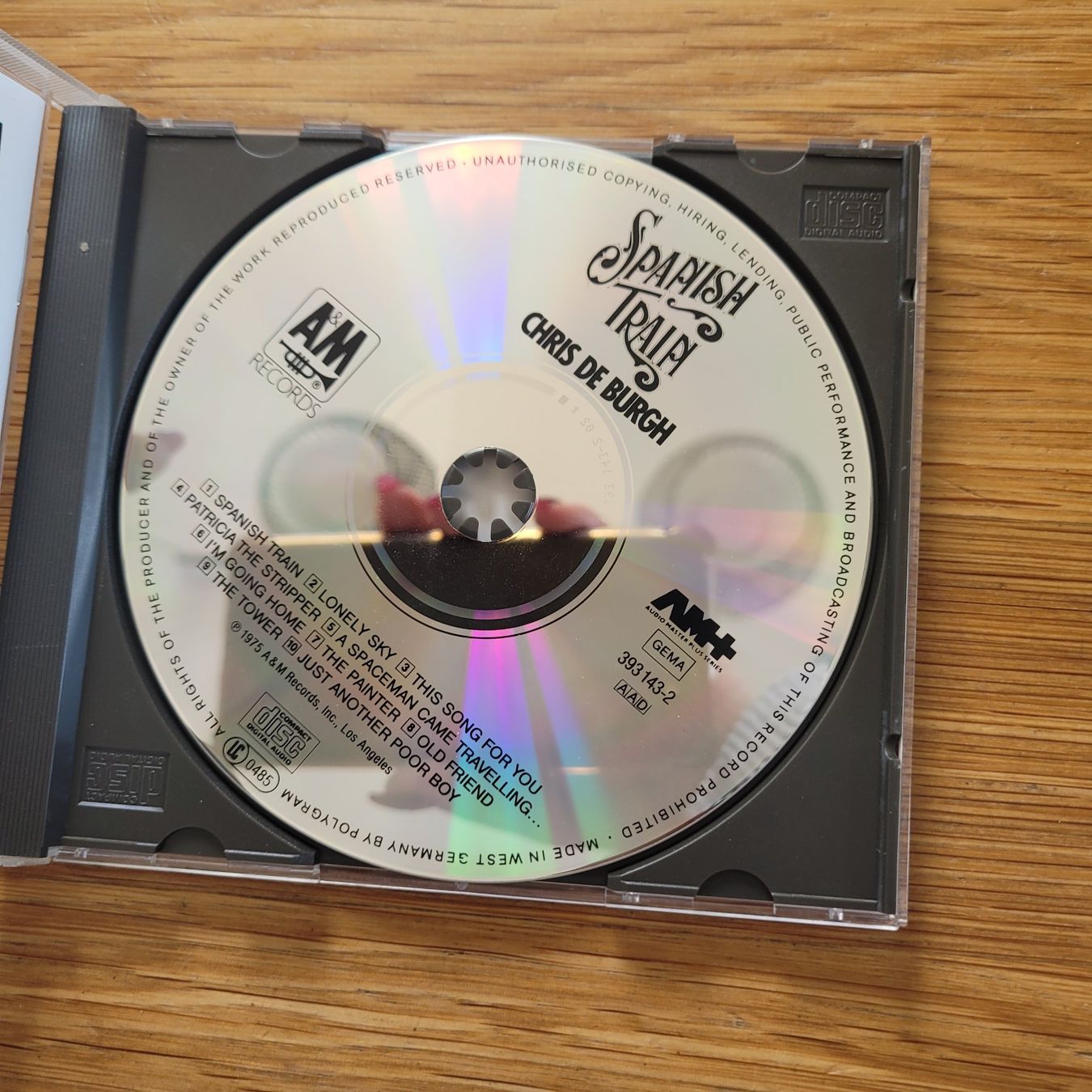 CD: CD Chris De Burgh Spanish And Train – Usato da Biel/Bienne venduto da Destockweb 1