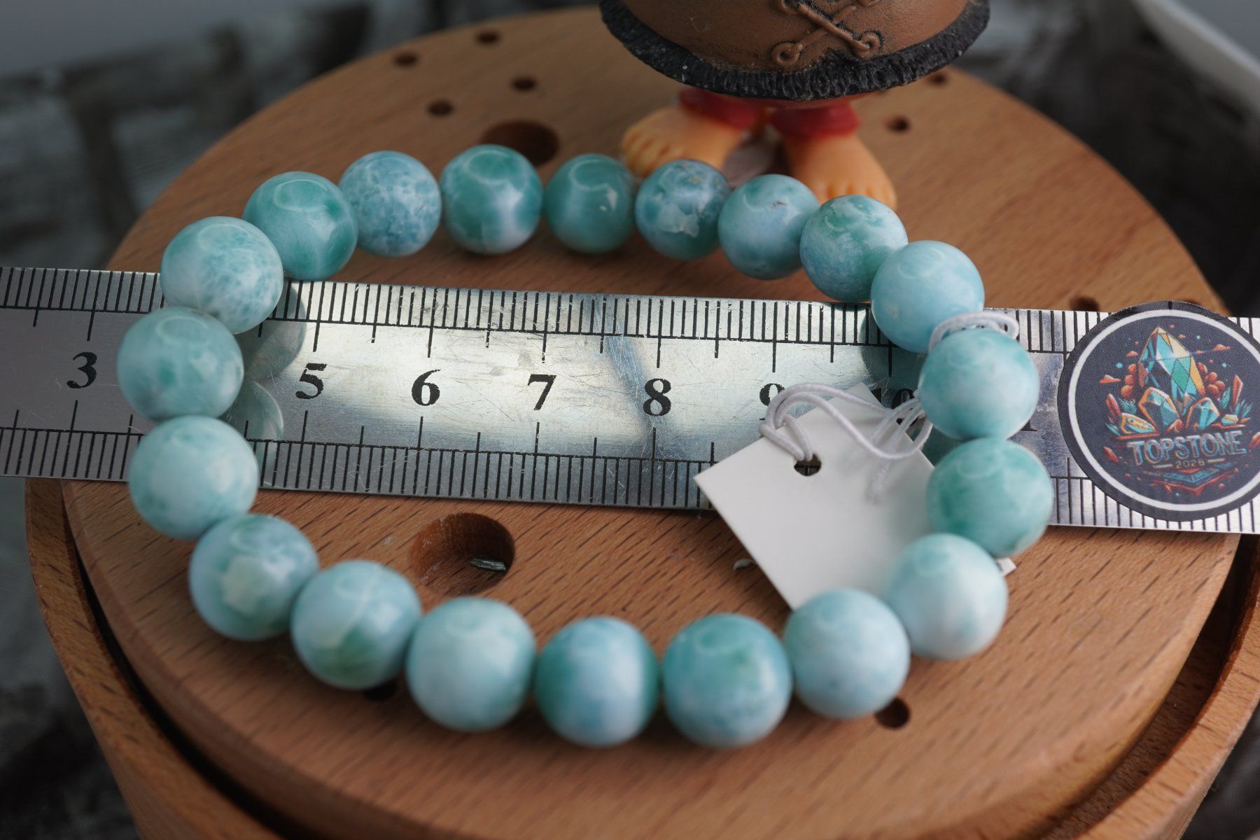 Minéraux & Lithothérapie: Larimar    Top   Armband Kugel 10mm Topstone – Neuf avec emballage d'origine à Eschenbach SG par topstone 4