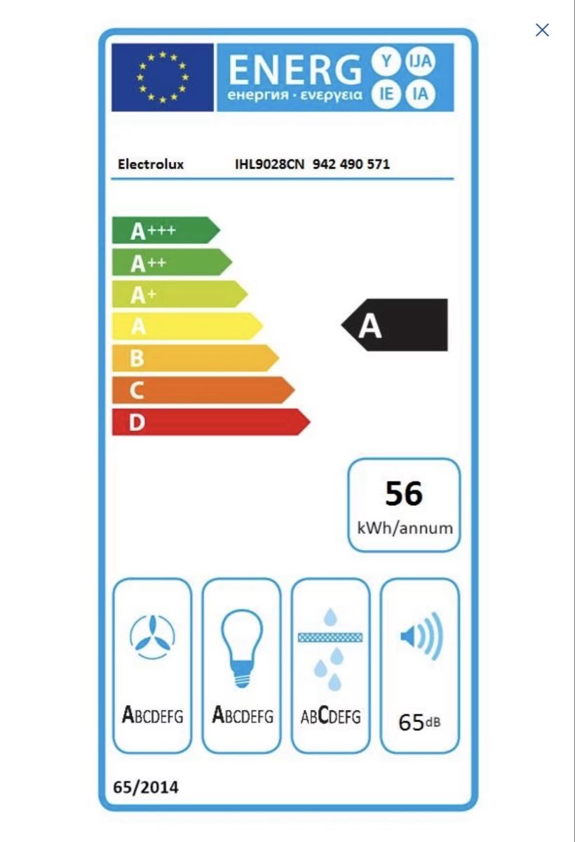 Electrolux Cappe di aspirazione: Inselhaube Electrolux IHL9028CN – Nuovo e nell'imballaggio originale da lostorf venduto da bra99 1