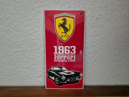 Emailschild Ferrari Berlinetta Lusso Emaille Schild Reklame