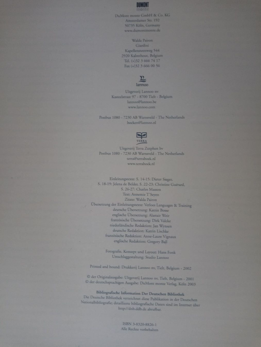 Libri: Walda Pairon / Bildband / Raumgestaltung – Usato da Beckenried venduto da Havacola 3