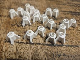 lego 4588 lot de 20 pièces White Brick, Round 1 x 1