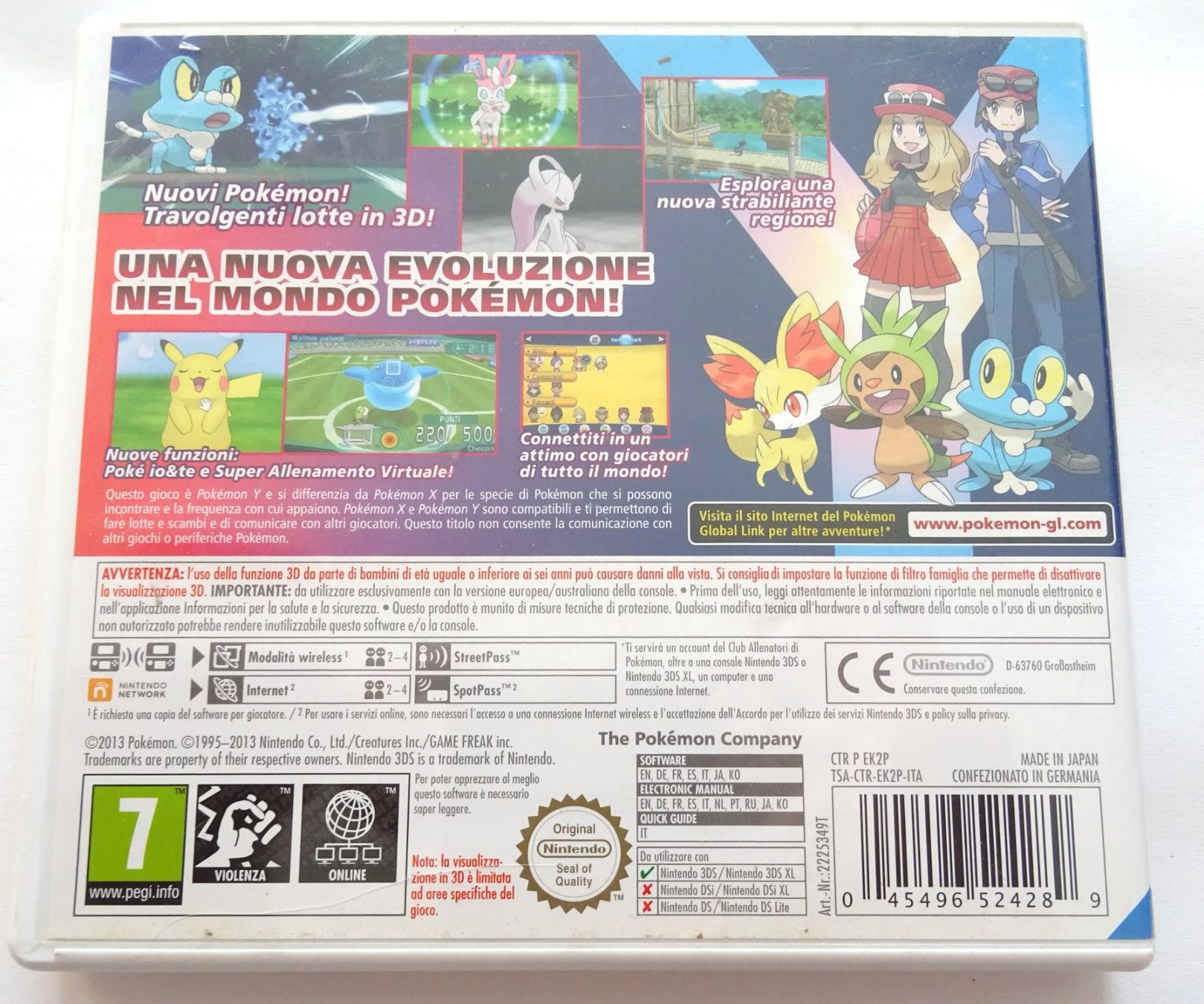 Pokémon Giochi: Nintendo 3DS - POKEMON Y – Usato da La Sarraz venduto da classicworldcoins 1