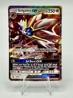 Pokémon Solgaleo GX Fullart Promo SM16 Sun Moon Holo EN
