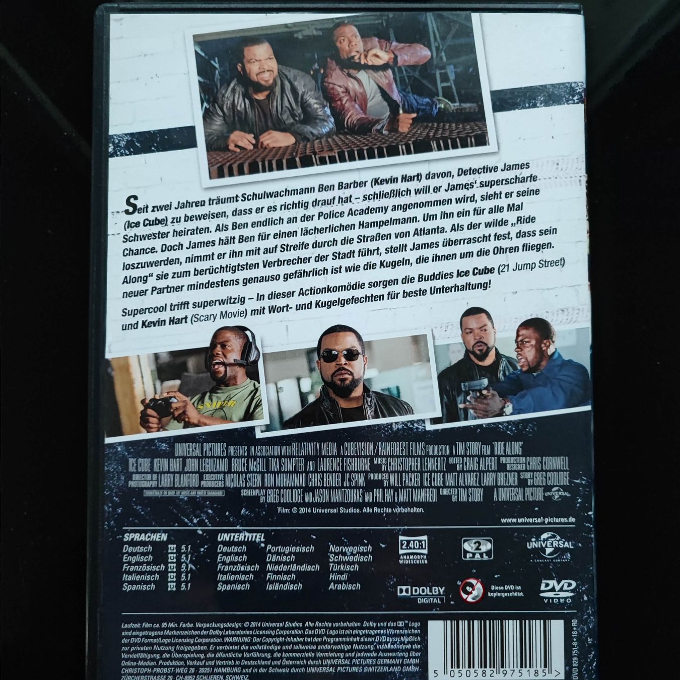 Tutti i DVDs: Ride Along DVD - Actionkomödie mit Ice Cube – Usato da Dübendorf venduto da kb86_MOVIE 1