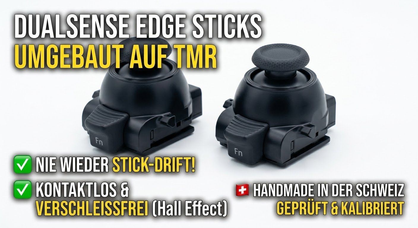 Sony Controller: 2x UPDGRADE Dualsense Edge Stickmodul mit TMR – Nuovo (secondo la descrizione) da Stilli venduto da Richii_
