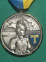 Schützenmedaille Trueberbueb Schiessen 1989