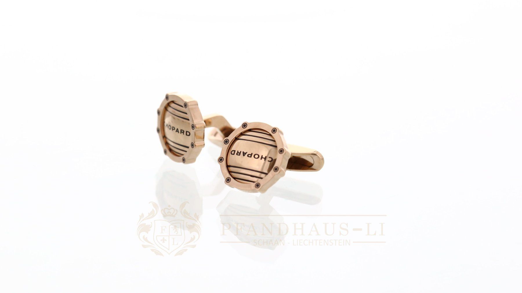 Chopard Manschettenknöpfe: Chopard Superfast Classic Racing Manschettenknöpfe – Neu (gemäss Beschreibung) aus Schaan von Pfandhaus-LI 2