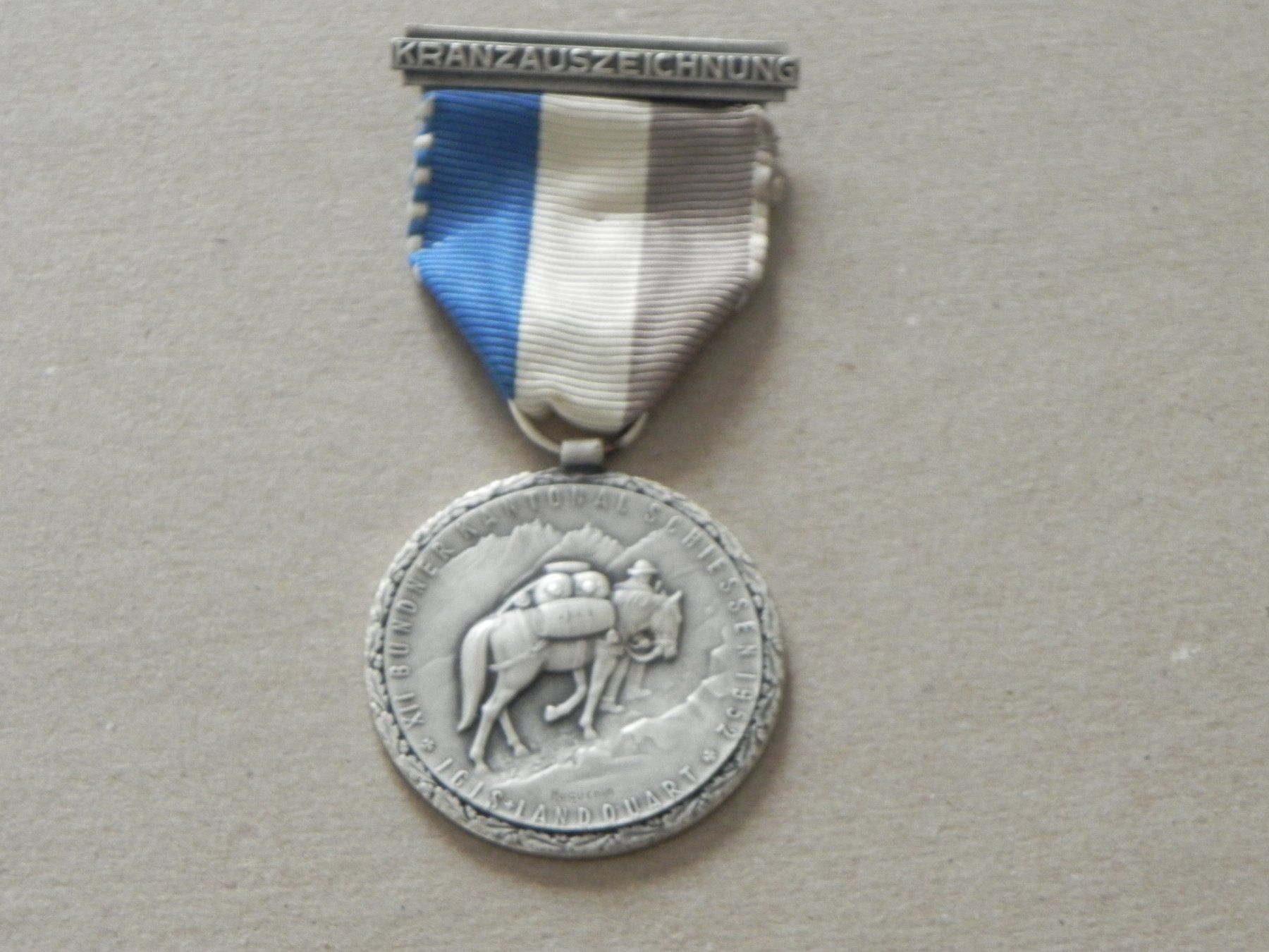 Médailles: Medaille GR Kant. Graubünden Landquart – D'occasion à Siebnen par krimsie 1