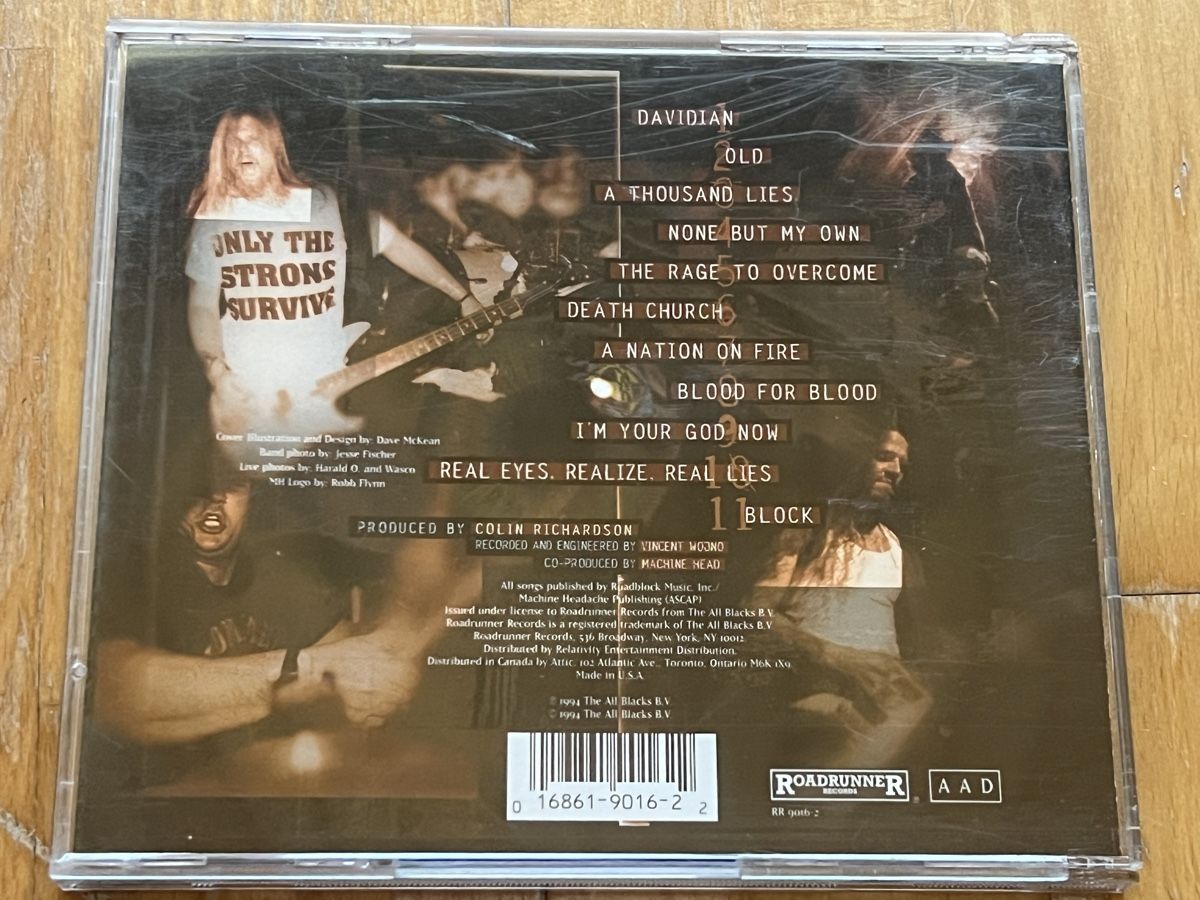 CD: Machine Head gebraucht guter Zustand – Usato da Aadorf venduto da Schwarzschlumpf1972 1
