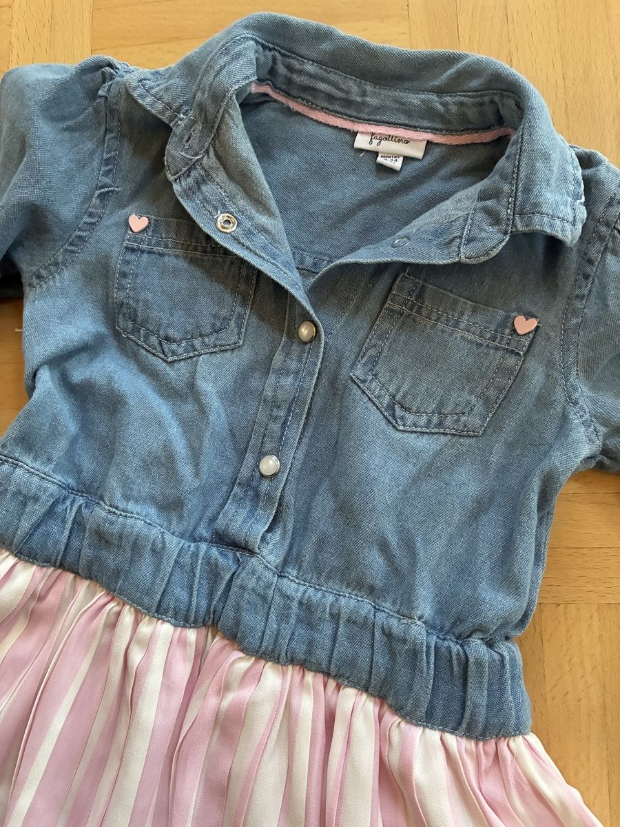 Kleider & Röcke: Jeans Kleid Grösse 86 – Gebraucht aus Lyssach von nadiast 1