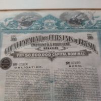 Obligation aus Brasilien Jahr 1908