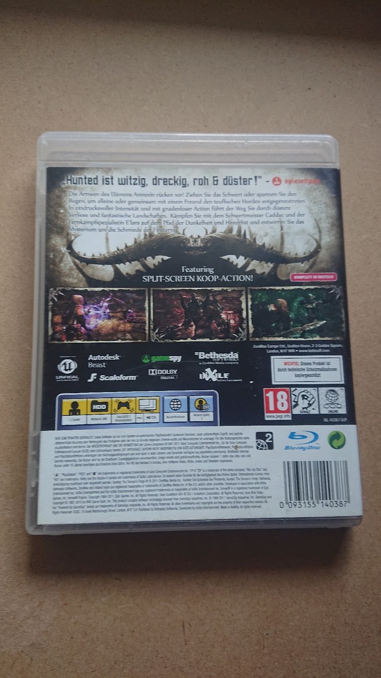 Giochi: Hunted Die Schmiede der Finsternis PS3 – Usato da Chur venduto da FreakofRarity 1