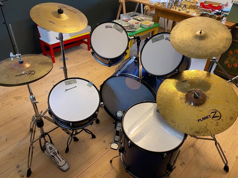 Schlagzeug komplett vintage Drums gebraucht Musikinstrument Kaufen