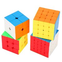 4 pcs Zauberwürfel Set Magic Speed Cube