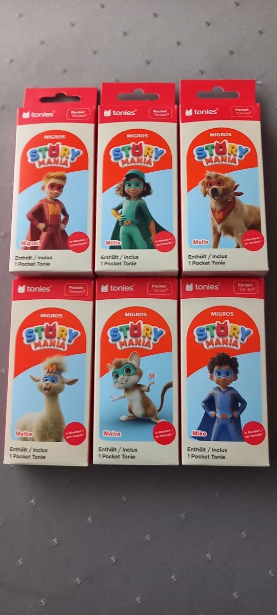 Audiolibri: Migros Story Mania – Nuovo e nell'imballaggio originale da Gossau SG venduto da greygoose02