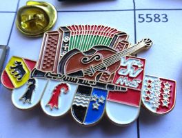 Pin  Passgeige, Örgeli, Wappen