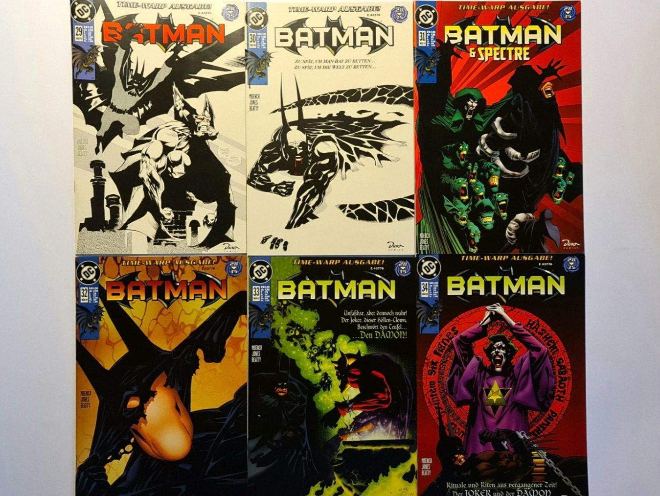 BD: Batman Time Warp Schuber, 6 Comic Hefte 29-34, Beilagen – D'occasion à Aesch BL par pri_fp8t 1