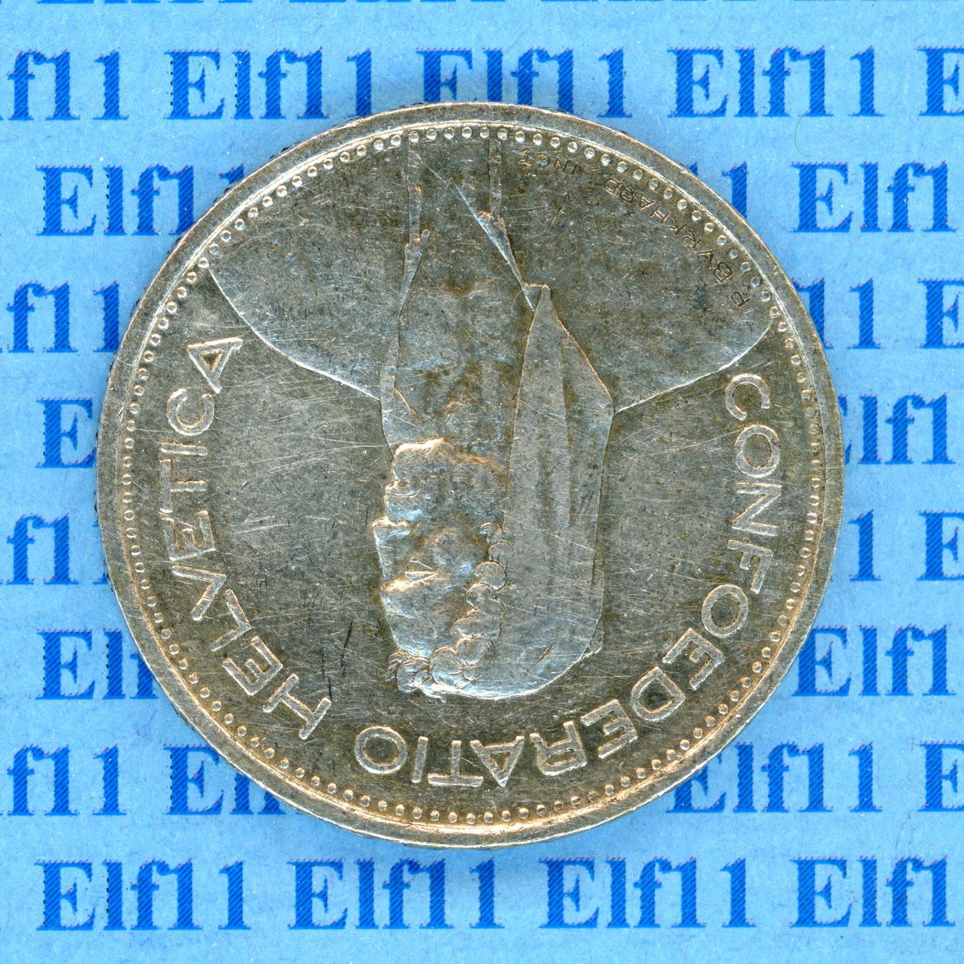 Tutti le monete: CHF___5.00 1951 -vz 5 Franken – Usato da Widnau venduto da Elf11 1