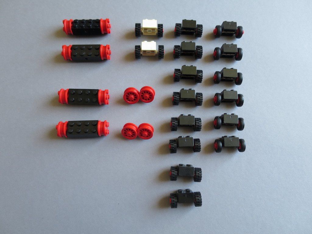 Lego Kit di costruzioni: Roues LEGO – Usato da Montreux venduto da satanas72