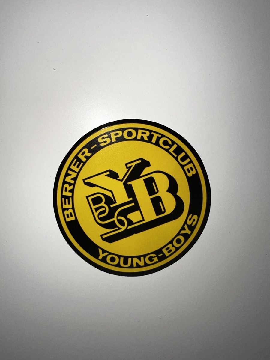 Aufkleber: BSC YB Fan Sticker (8x8cm) – Neu (gemäss Beschreibung) aus Bern von  1
