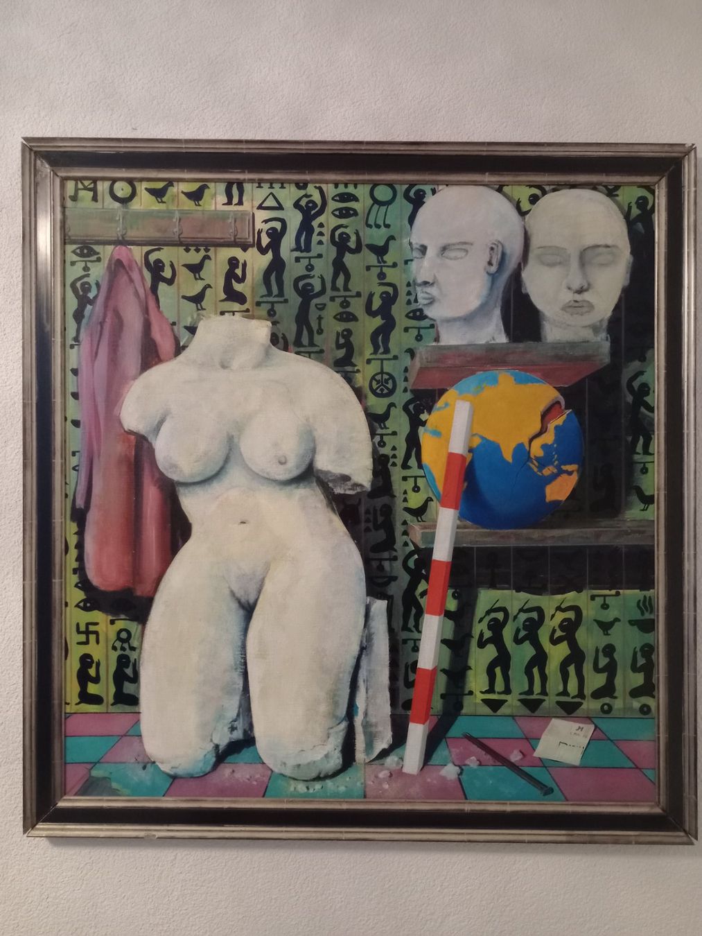 Dipinti: Hans Jörg Moning: "Orang Batu" 1988 – Usato da Biel/Bienne venduto da stefano49