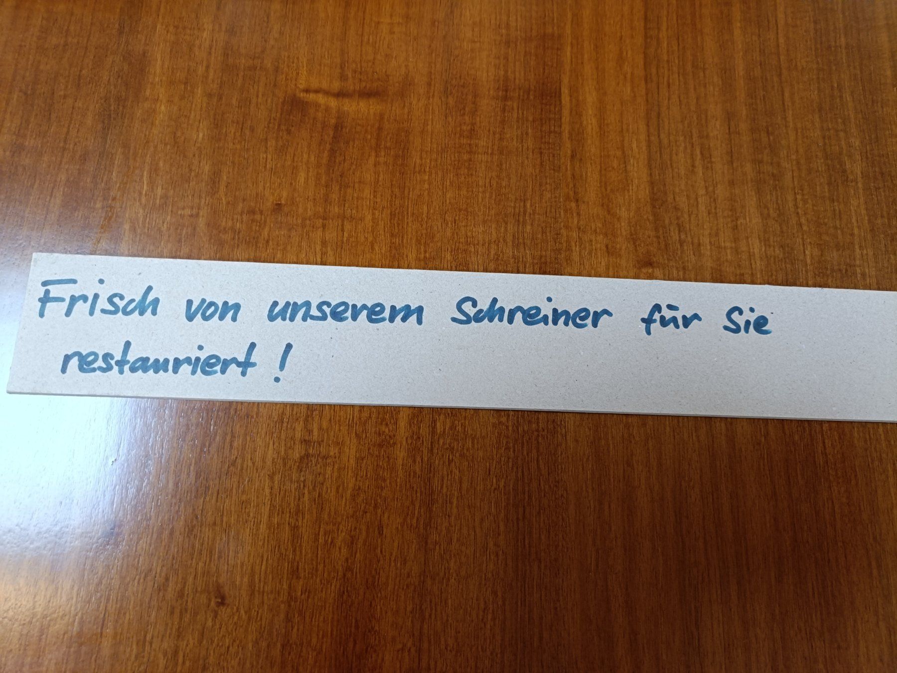 Tavoli: Holztisch mit Gussfüssen – Nuovo (secondo la descrizione) da Köniz venduto da Brockenreich 5